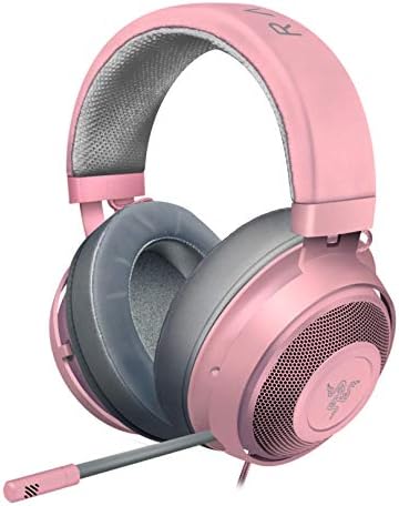 Razer Kraken over ear Headset, Quartz Pink uvlačenje & amp; Razer RC21-01140300-W3M1 Kitty uši za Kraken,
