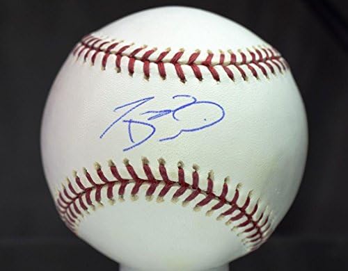 JD Durbin potpisao autentičan MLB tri zvjezdicu glavnu ligu bejzbol autogram - autogramirani bejzbol