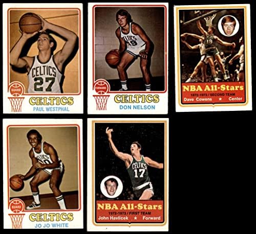 1973-74 Topps Boston Celtics Team Set Boston Celtics VG Celtics