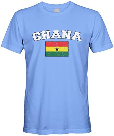 Kubertela Muška izblijedjela majica za zastavu Gana Gana