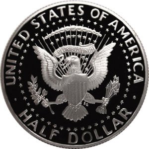 1996 S Gem Dokaz Kennedy Polu dolara Kovanica