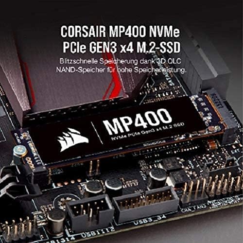 Corsair MP400 2TB NVME PCIe M.2 SSD, CSSDF2000GBMP400