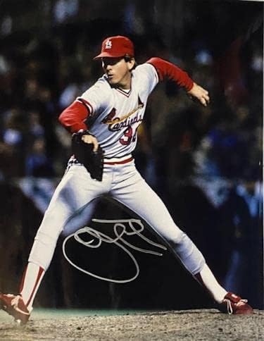 John Tudor Autographied 8x10 fotografija - autogramirane MLB fotografije