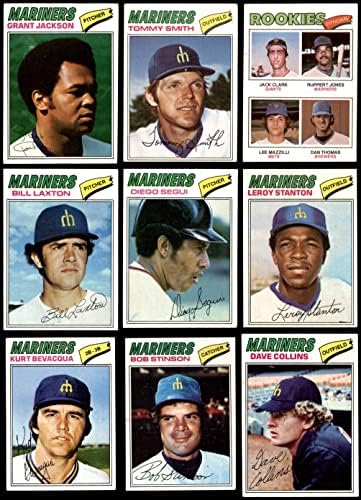 1977 Topps Seattle Maringers u blizini Team Set Seattle Mariners VG / Ex Mariners