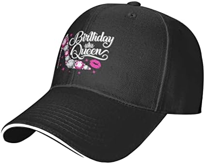 Sretan rođendan bejzbol kapa za žene muškarci Tinejdžeri pokloni, Vintage podesivi oprani šešir za rođendansku