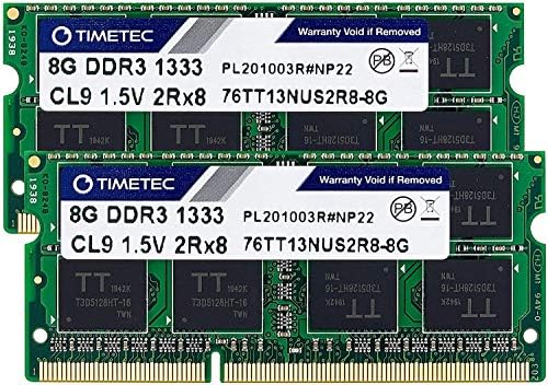 Timetec 32GB KIT DDR3 / DDR3L 1333MHz PC3-10600 Non-ECC nebaferovani 1.5 V / 1.35 V CL9 2Rx8 Dual Rank 204