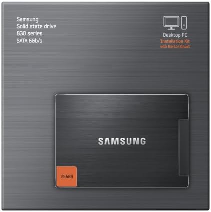 Samsung 830 serija 2,5-inčni 256 GB SATA III MLC interni položaj čvrstog stanja komplet za nadogradnju desktop