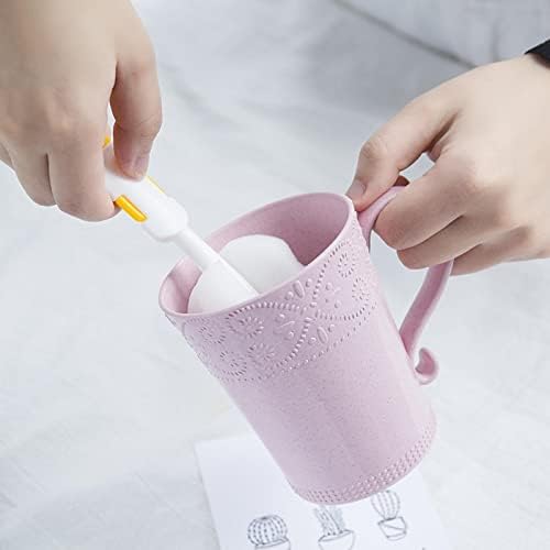 Na sunđera dugačka ručica četkica s preklopom mliječne čašice četkica Thermos Cup čišćenje četkica za četkicu
