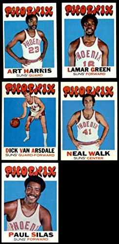 1971-72 TOPPS Phoenix Suns Team Set Phoenix Suns Ex / Mt Suns