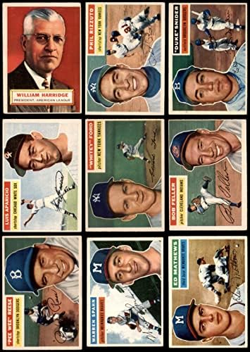 1956. TOPPS Baseball Complete Set VG +