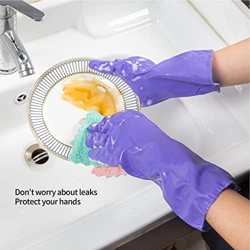 2 para rukavica za čišćenje u domaćinstvu kuhinjske rukavice za višekratnu upotrebu rukavice za pranje posuđa