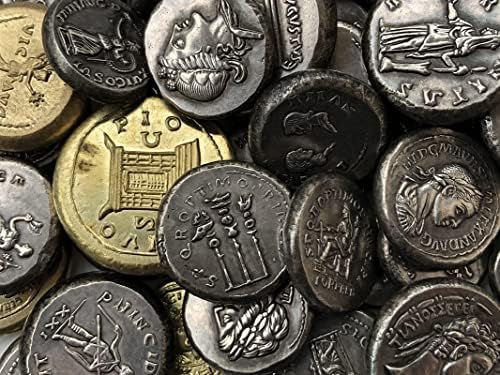 Roman Coins Mesing Srebrni antički obrtni obnarini Kovanice Nepravilne veličine Tip 46