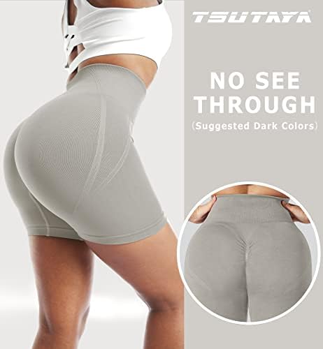 Tsutaya Workhout Hotcos za žene besprijekorne ženske ženske kratke hlače za trčanje Cyling Yoga