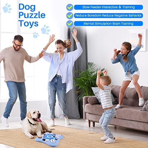 Avoar Pas Puzzle igračke za pse, interaktivne igračke za pse za velike male pametne pse, škljove igračke