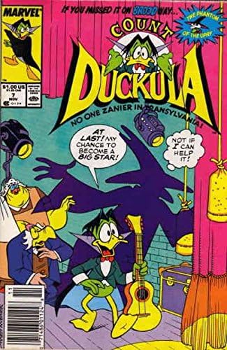Grof Duckula 7 VF ; Marvel comic book