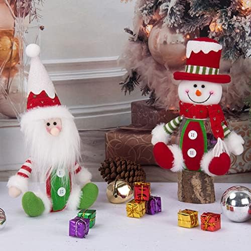 Dbylxmn Božićni slatkiši lutka lutka korpa za skladištenje hrane za Božić potrepštine za zabavu dekoracija