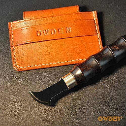 Owden Professional Kožni alati, kožni rub Cleaser, kožni plitki utor Linner Edge Edge Uređaj TRIMMER kože Alat za prešanje.3 Veličine: 1,5-2,0-2,5 mm