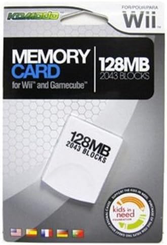 KMD Wii memorijska kartica-Gamecube Compatible-128MB-2043 blokovi