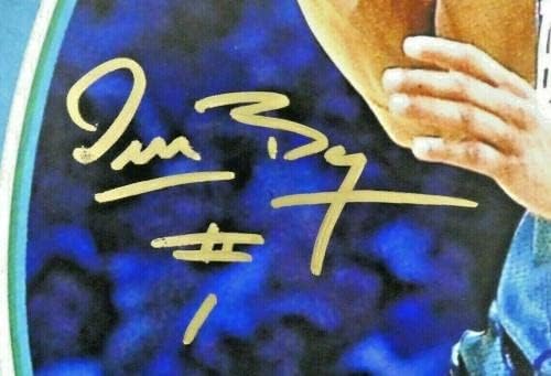 Tyrone Muggsy Bogues potpisao je 11x14 košarkaška fotografija sa JSA naljepnica bez kartice - autogramirane