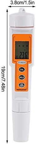 FDIT digitalni pH vodeni mjerač vode mjerač temperature pH 2 u 1 komplet 0,01 Točnost Automatska kompenzacija