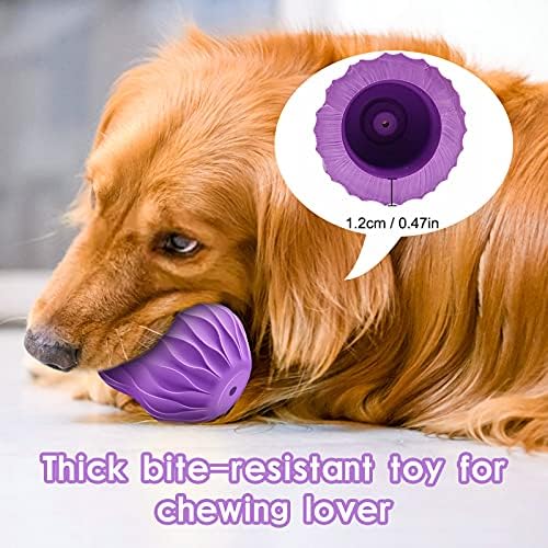 Igračka za pse za velike do velike pasmine, prirodni gumeni pas žvakati igračku za dosadu, izdržljiva igračka
