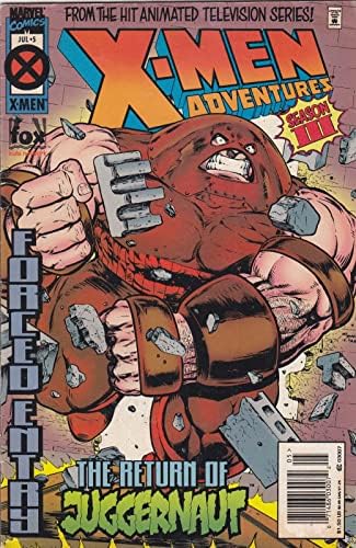 X-Men Adventures 5 VG; Marvel comic book / sezona III Juggernaut 3