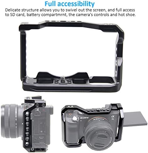 Lako kape za kameru za Sony Alpha 7c / A7C / ILCE-7C, Vlogging Video kamere stabilizator za vozila sa ugrađenim