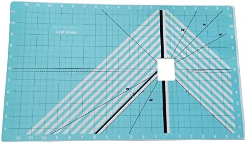 Honeysew Free Motion Quilting Slider MAT Grid Glider za prekrivanje 12 x20