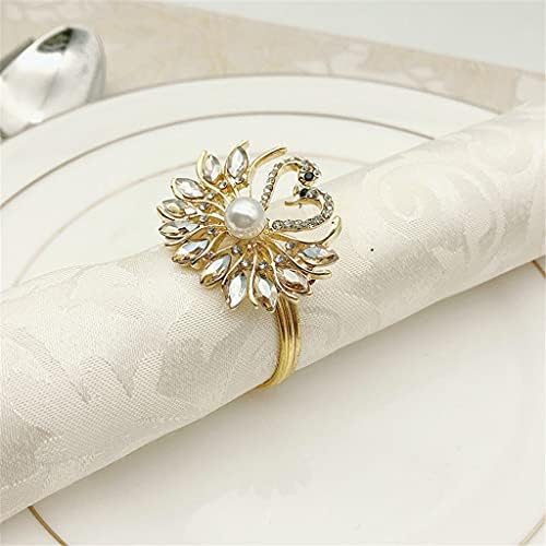 10pcs Spray Boir Metal Daisy salvetni kopčak prsten ručnik za ručnik za venčani stol ukras stola za ukrašavanje