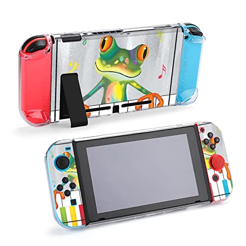 Nonock zaštitni poklopac kućišta za Nintendos Switchs, slatka žaba Switchs konzola za igru protiv ogrebotina