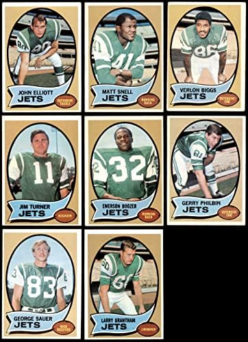 1970 TOPPS New York Jets Team set New York Jets ex + mlaznice