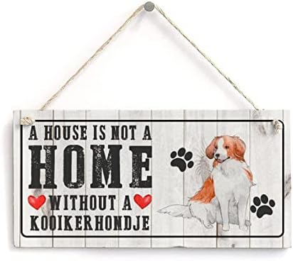 Ljubitelji pasa citirajte znak Chow Chow kuća nije dom bez psa smiješnog drvenog znaka psa spomen-ploča