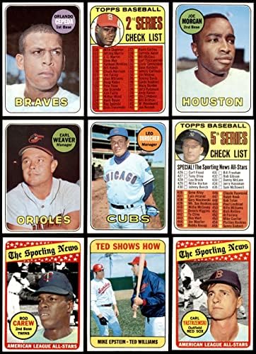 1969 TOPPS Baseball Complete Set NM