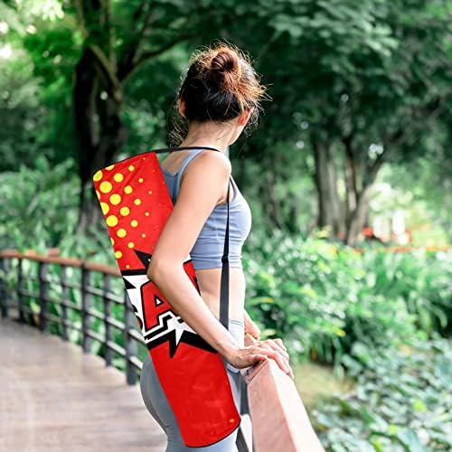 RATGDN Yoga Mat torba, Bubble Bang Vježba Yoga Mat Carrier full-Zip Yoga Mat torba za nošenje sa podesivim