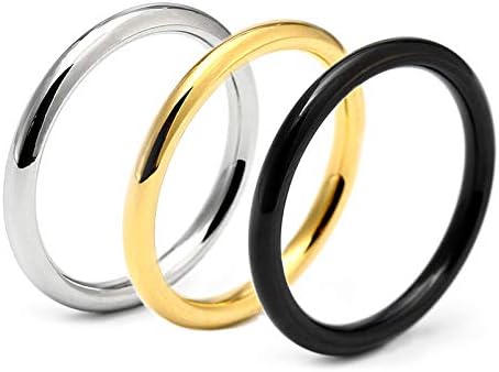 Koleso 2.5 mm 3mm Zlatni prsten za muškarce i žene-89628