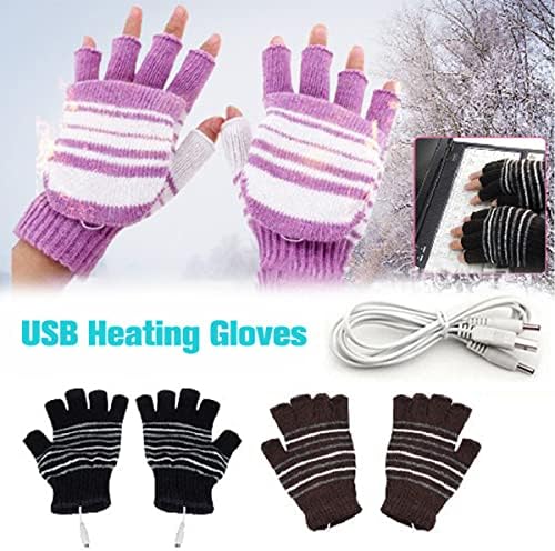USB grijane rukavice za žene i muškarce, ručne toplijske rukavice za kucanje, zimske toplo grijane rukavice,