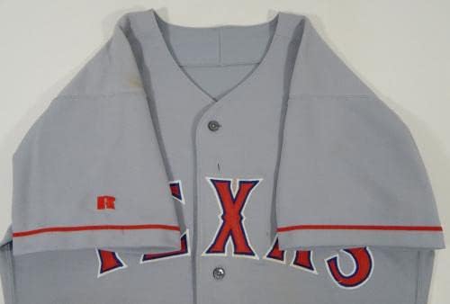 1995-99 Texas Rangers Br. 1 Igra Polovna siva Jersey DP08115 - Igra Polovni MLB dresovi