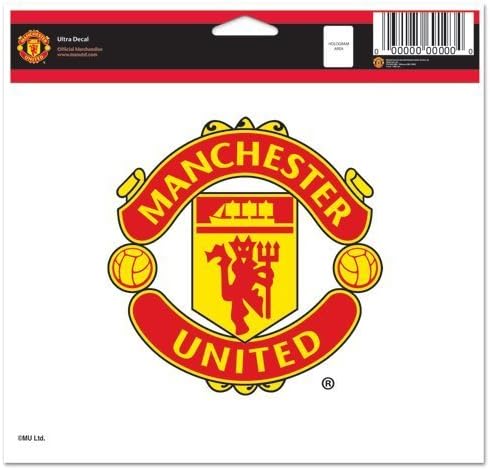 Manchester United Ultra decals 5& 34; x 6 & 34; - u boji