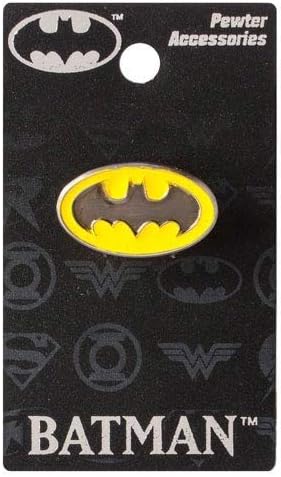Comics Superheroo Bat Logo Žuta / crna broš PIN SM