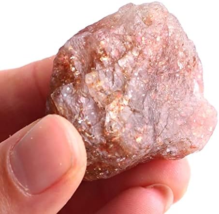 ZYM116 1kom rijetki prirodni zlatni sjajni Sunstone Crystal Rockstone Reiki ljekoviti uzorak gruba sirova