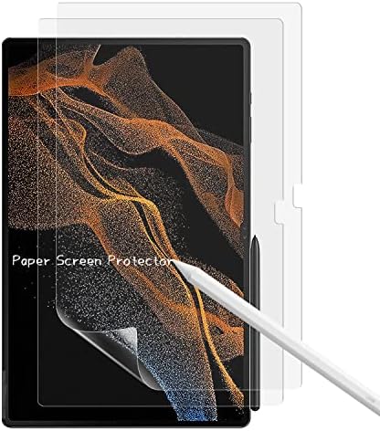KEANBOLL 2 kom papirna Zaštita ekrana za Samsung Galaxy Tab S8 Ultra 14,6 inča 2022 Anti Glare Matte & amp; pisanje kao na papiru & amp; kompatibilno sa S-Pen
