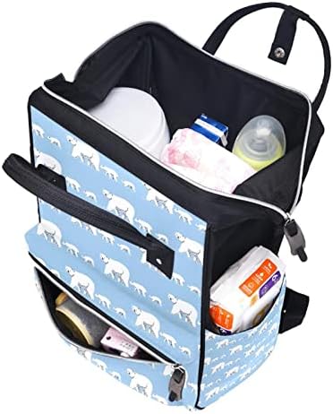 Guerotkr putni ruksak, vrećice za pelene, ruksačka torba za pelene, porodični polarni medvjed porodični