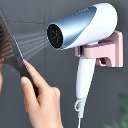 HTCAT polica za skladištenje zidne sušilice za sušenje kose držač za kupatilo od skladištenja kosu za kosu