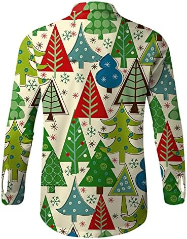 Dugme Dugi rukav Rusni Ležerne prilike dugih rukava Jesenske zimske božićne majice Modni gornji ugrađeni