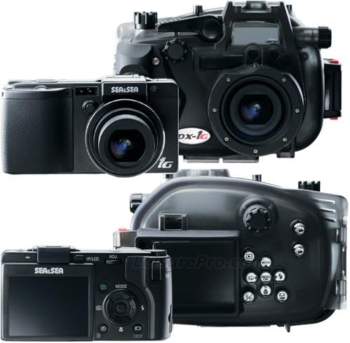 More & amp; more DX-1g kompaktan Digitalni 10.0 MP kamera i underwater Housing Set