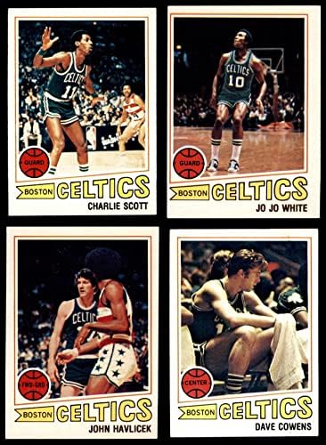 1977-78 Topps Boston Celtics Team Set Boston Celtics ex Celtics