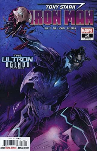 Tony Stark: Čelični čovjek 16 VF / NM ; Marvel comic book / 616 Dan Slott Ultron