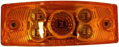 AUTOSMART KL-15113A Amber pravokutnog LED svjetla / bočnog markera