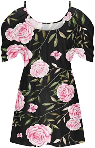 TOP Camisole majica Ženska kratki rukav sa ramenim vratom na vratima Pamuk cvjetni grafički skims dupe tanka