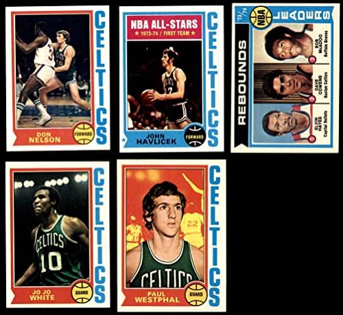 1974-75 Topps Boston Celtics Team Set Boston Celtics / Bucks Nm Celtics / Bucks